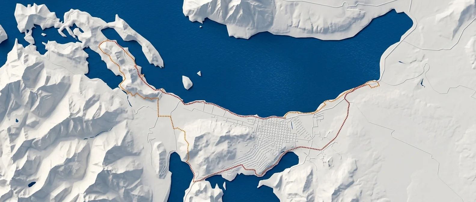 Mapa Bariloche
